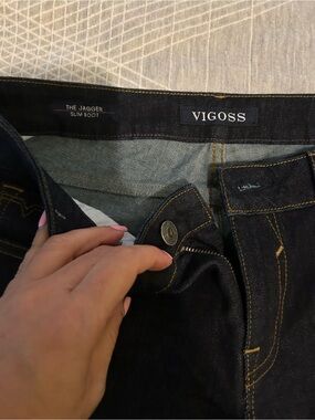 VIGOSS jeans jagger slim boot y2k